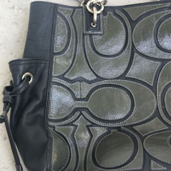 Coach leather bag  - Picture 3 of 8